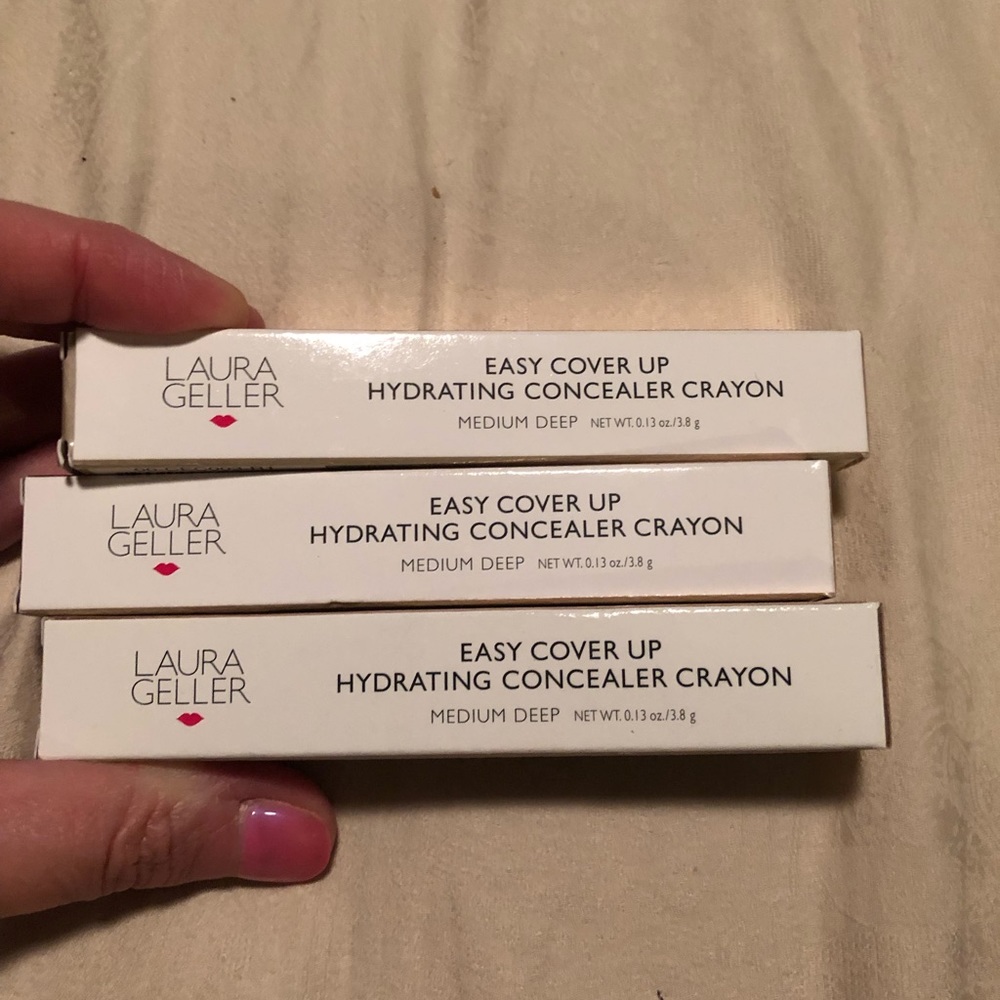 NWB Laura Geller Easy Coverup MEDIUM DEEP Lot of 3